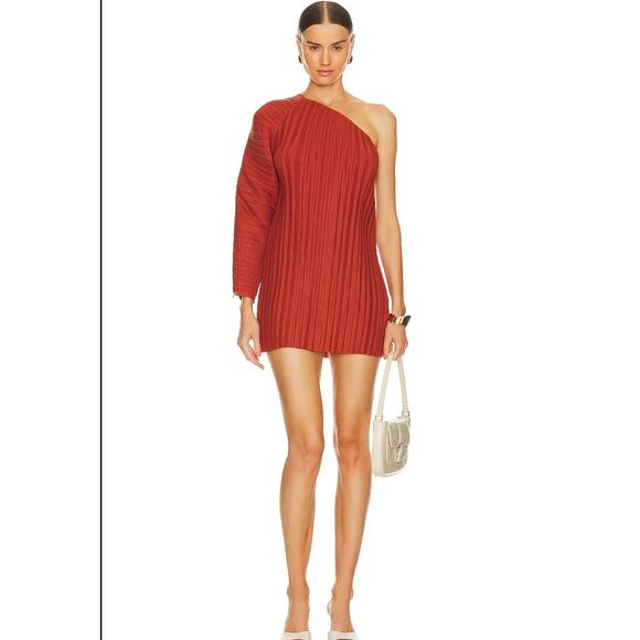 Song of Style Anisah Mini Dress in Chili Red Size Large - Picture 1 of 12